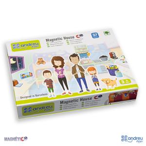 Andreu toys Моята къща с магнити