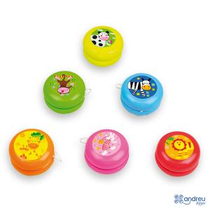 Andreu toys Дървено Йо-йо животни