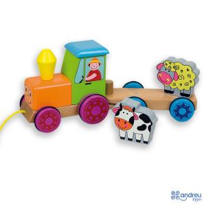 Andreu toys Трактор с магнити