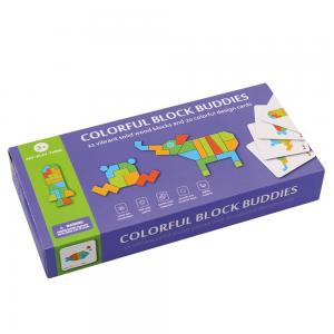 Andreu toys Цветна дървена мозайка
