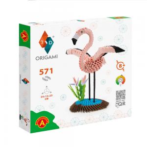 Комплект Origami 3D Фламинго