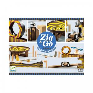Djeco дървен конструктор Zig & Go 45 части