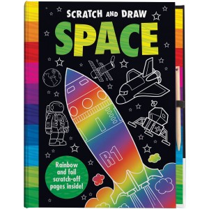 Scratch and Draw книжка Space Scratch and Draw книжка Space