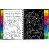 Scratch and Draw книжка Horses and Unicorns
