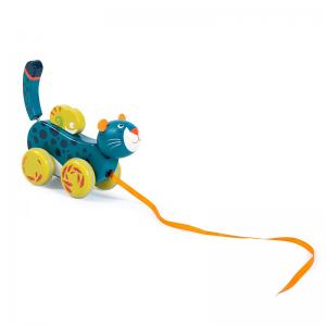 Moulin Roty Играчка за дърпане - пантера