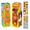 Goula Детски кубчета mix&match забавни животни