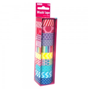 Декоративно тиксo WASHI TAPE-10 бр.