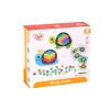 Tooky Toy Дървена мозайка Охлюв и костенурка