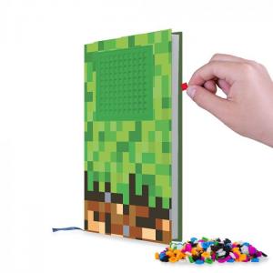 Pixie Crew Тефтер с пиксели Minecraft