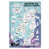 The Map Детски атлас за оцветяване