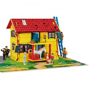 Micki Дървена къща за игра Вила Вилекула Pippi 