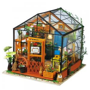 Къщичка за сглобяване с осветление CATHY’S FLOWER HOUSE Къщичка за сглобяване с осветление CATHY’S FLOWER HOUSE