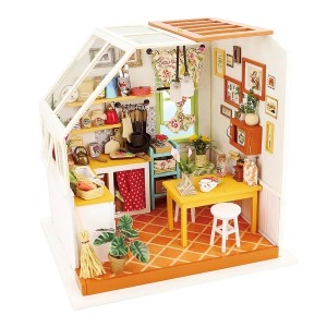 Къщичка за сглобяване с осветление Jason's Kitchen
