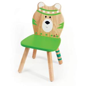 Svoora Indianimals Детско столче от каучуково дърво Мече