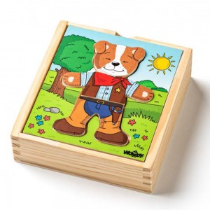 Woodyland комплект пъзели кучето Джаф