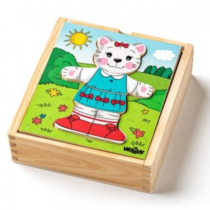 Woodyland комплект пъзели котетo Мъри